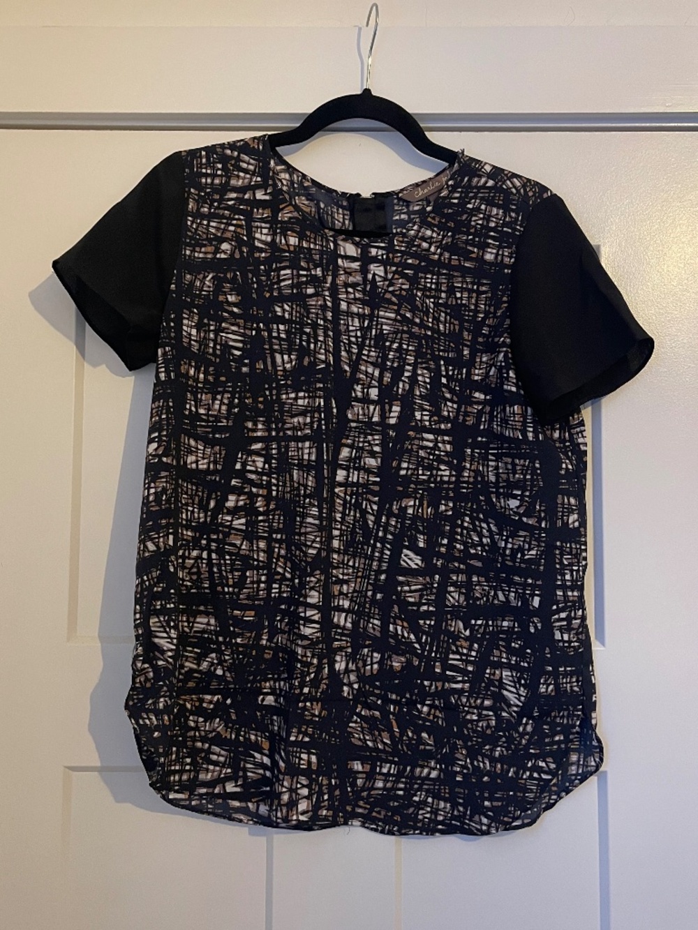Charlie Jade Abstract Blouse